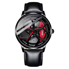 RSQ8 Sports Wheel Rim Quartz Watch